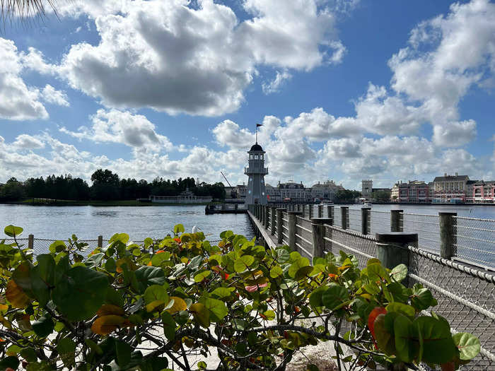 The Yacht Club is a 10-minute walk from an Epcot entrance and a 15- to 20-minute walk from Hollywood Studios.