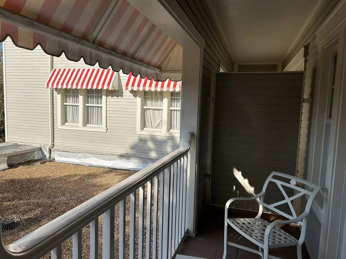 Many Yacht Club rooms have sizable balcony areas.