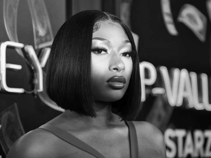 Megan Thee Stallion was the first female rapper to win the Grammy for best rap performance.