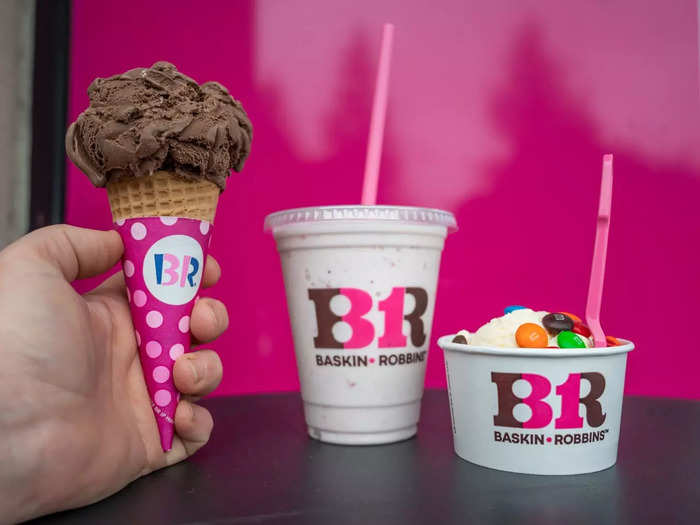 Baskin-Robbins was my favorite of the two chains.