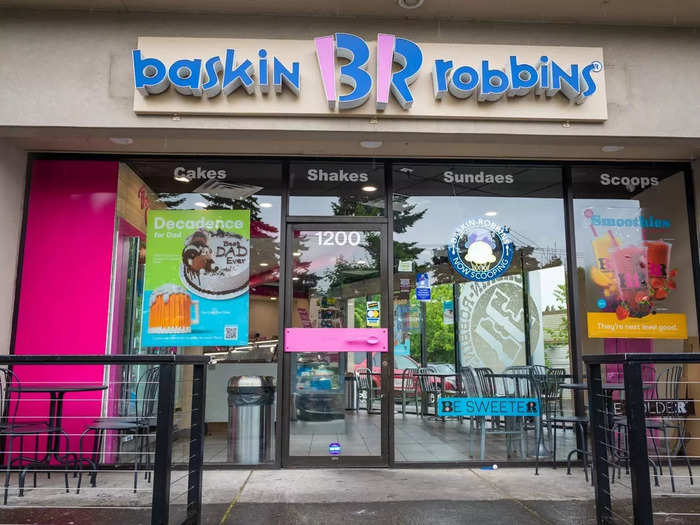 My first stop was Baskin-Robbins.