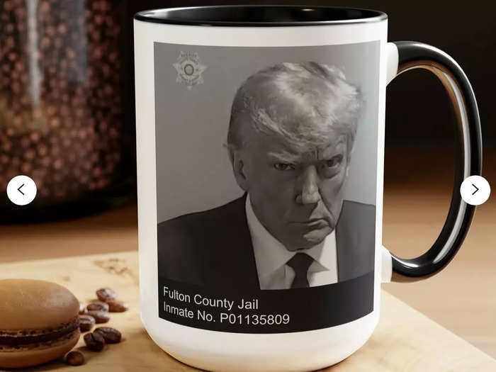 On sites like Etsy, there are scores of coffee mugs with Trump