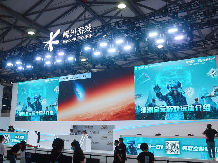 Tencent is the developer of "Honor of Kings" and "PUBG Mobile" video games.