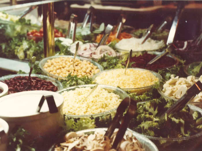 When The Cheesecake Factory opened in Beverly Hills in 1978, it featured a salad bar.