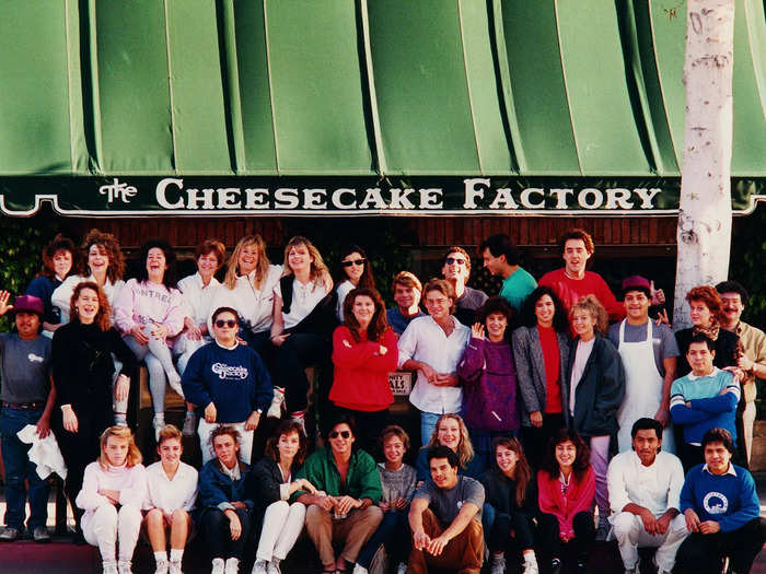 "We knew we had the Cadillac of cheesecakes," David Overton said. So he decided the only way to showcase his mom