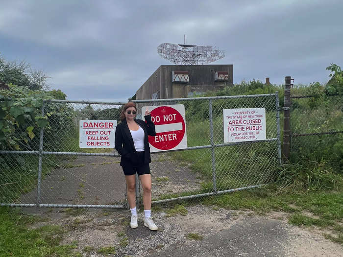 The 90-foot tower and its 40-foot-wide dish are visible throughout the park, and they gave me the eerie feeling I was being watched. But being up close was somehow even more unsettling.