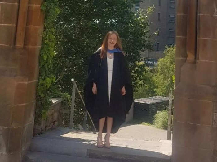 I graduated from the University of Strathclyde in Glasgow, Scotland, in 2018 — and my diploma didn