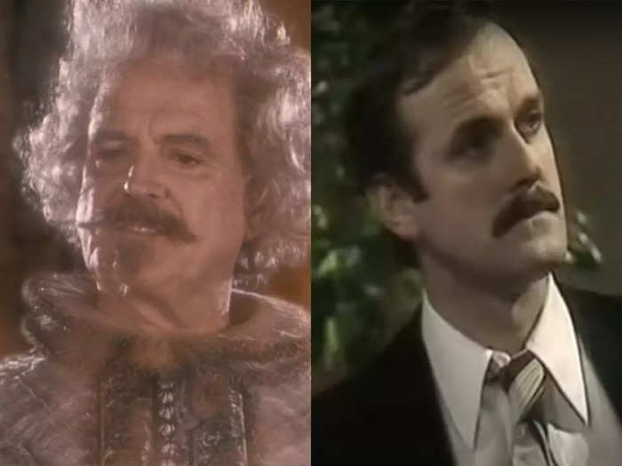 "Monty Python" star John Cleese had small roles in the "Harry Potter" films and "Doctor Who."