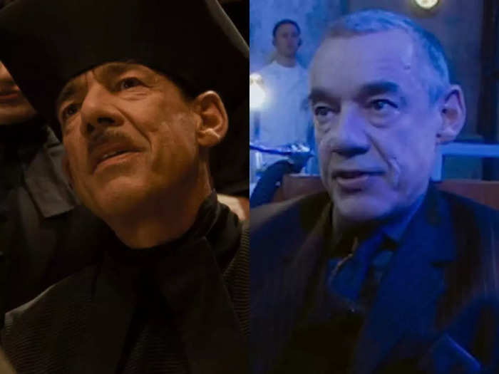 After portraying Barty Crouch Sr. in "Goblet of Fire," Roger Lloyd Pack guest-starred on two episodes of "Doctor Who."