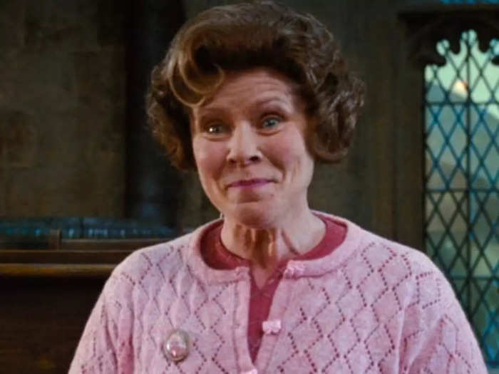 Imelda Staunton joined the "Harry Potter" franchise as the villainous Dolores Umbridge in "Order of the Phoenix." She also did voice work for "Doctor Who."