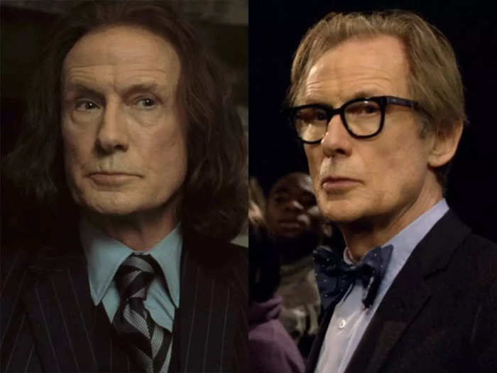 Bill Nighy played Rufus Scrimgeour in "Harry Potter and the Deathly Hallows: Part 1" and guest-starred as Dr. Black on the "Doctor Who" episode "Vincent and the Doctor."