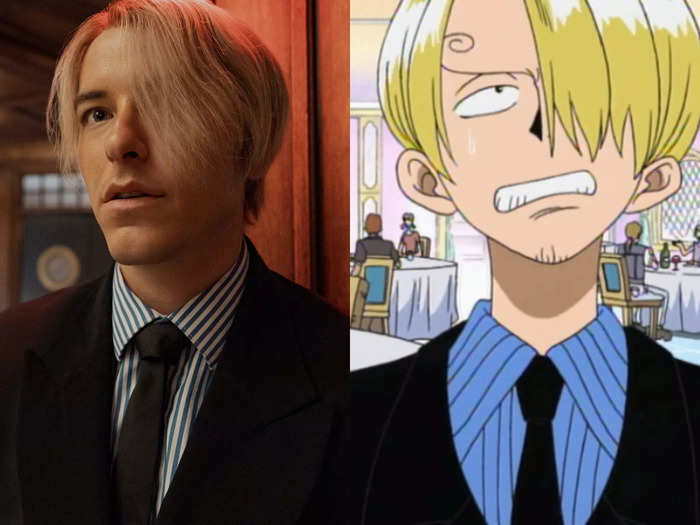 Taz Skylar plays Sanji, the Straw Hats