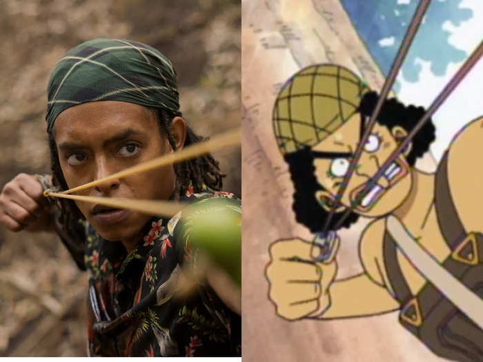 Jacob Romero Gibson plays Usopp, the Straw Hats