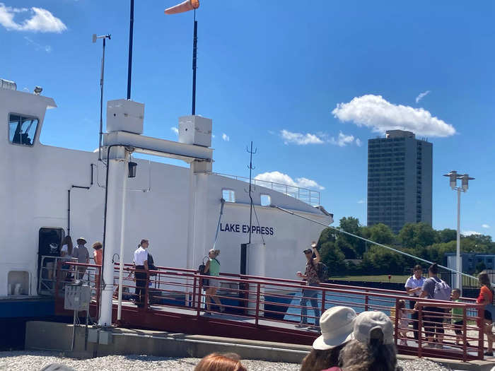 I thought both Lake Express terminals were well-kept and well-organized.