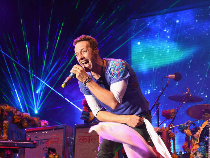 15. Coldplay