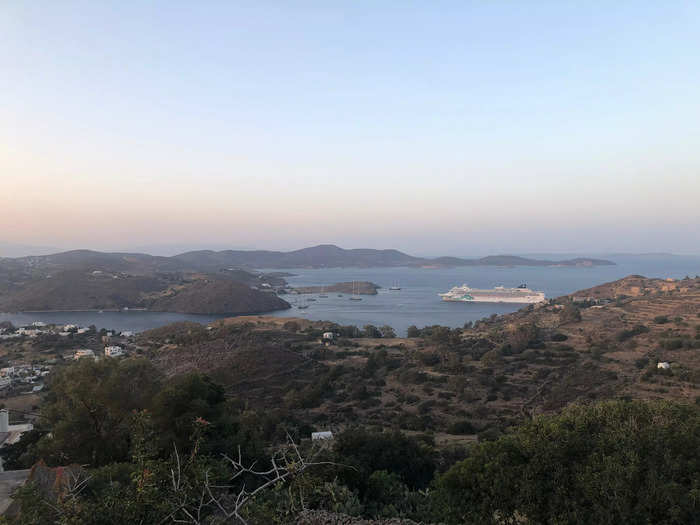 That afternoon, we docked in Patmos.