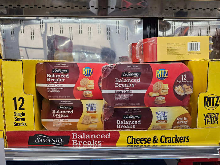 I think Sargento Balanced Breaks are particularly well-portioned snacks.