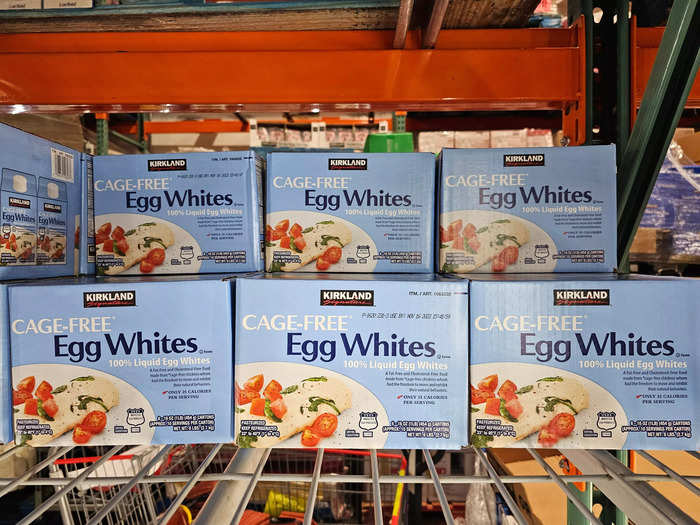 Kirkland Signature egg whites help me add more protein to my life.