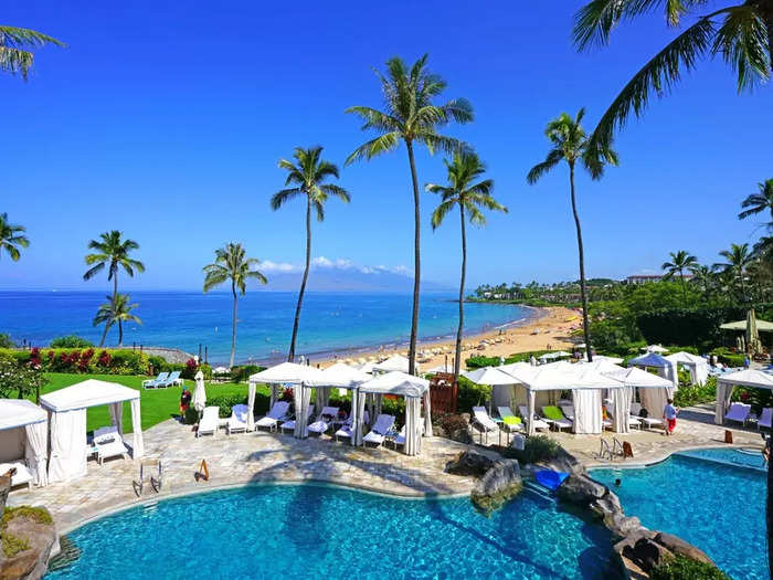 Wailea in South Maui is the island