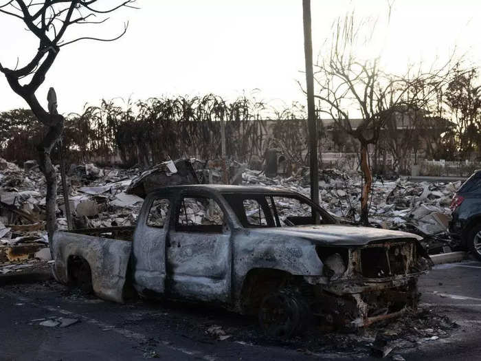 West Maui is closed to tourists after the area was devastated by wildfires.