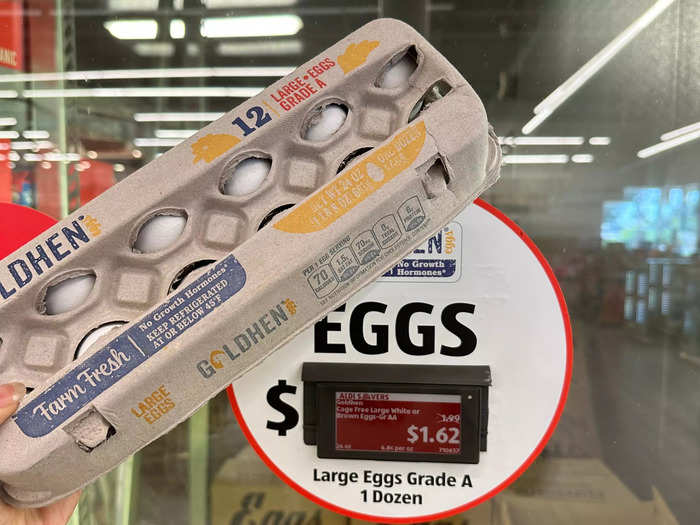 The Goldhen fresh eggs come in handy for simple morning meals.