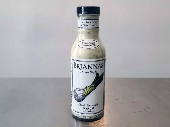 2. Briannas classic buttermilk ranch dressing