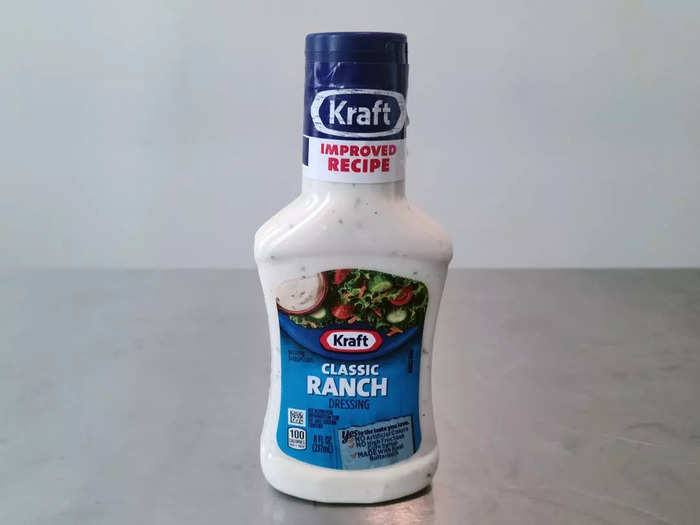 7. Kraft classic ranch dressing