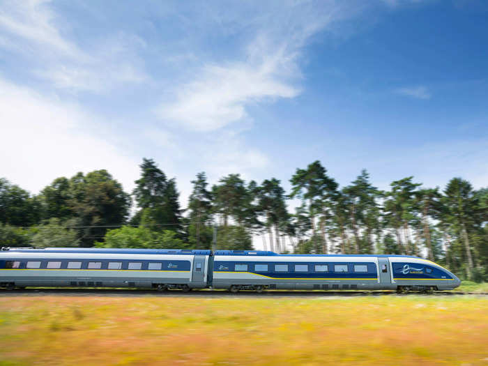 Traveling on the Eurostar is far better for the environment than flying.