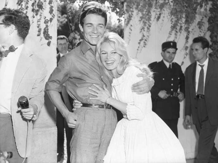 1959: Brigitte Bardot and Jacques Charrier