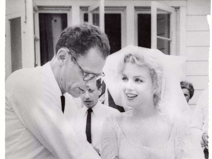 1956: Marilyn Monroe and Arthur Miller