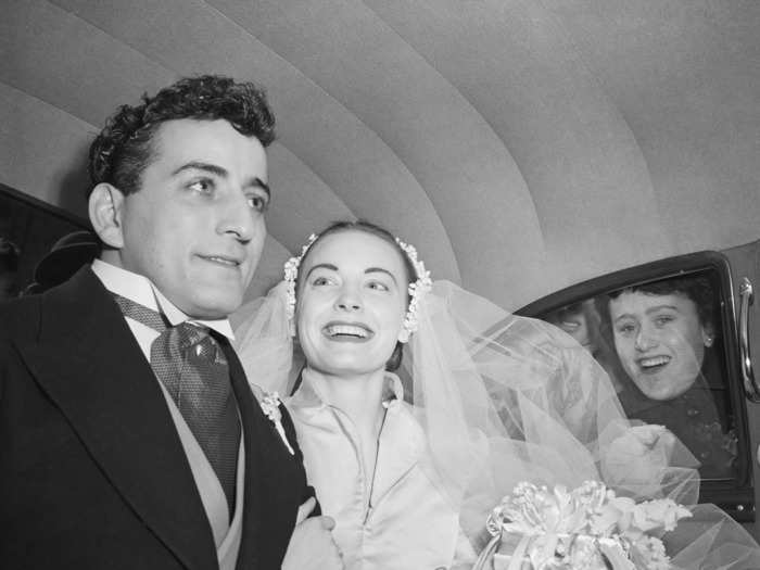 1952: Tony Bennett and Patricia Beech