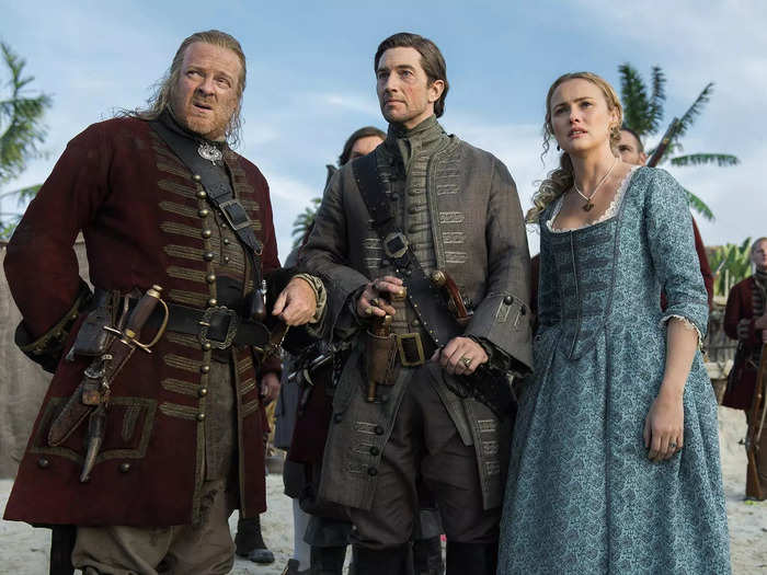 "Black Sails" is a little more male-focused, but offers plenty for "Outlander" fans.