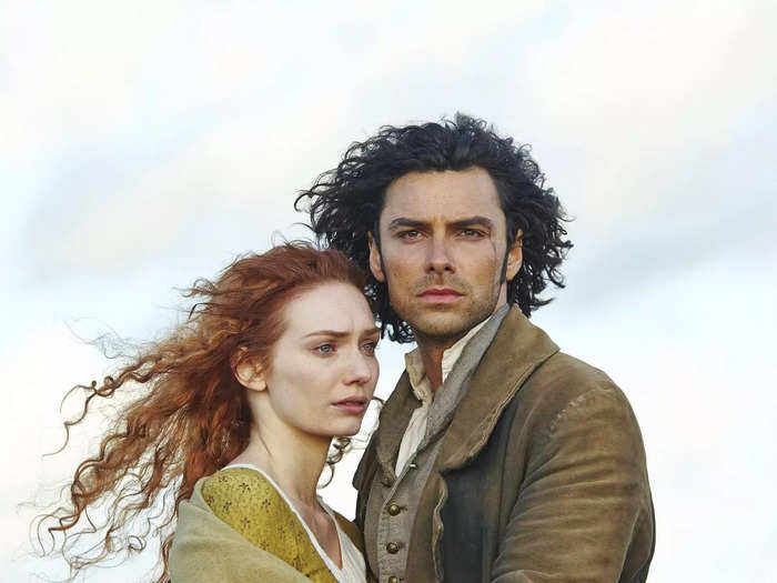 The chemistry between the two leads in "Poldark" could give Jamie and Claire a run for their money.