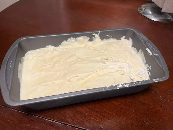 The three-ingredient ice cream turned out to be extremely delicious.