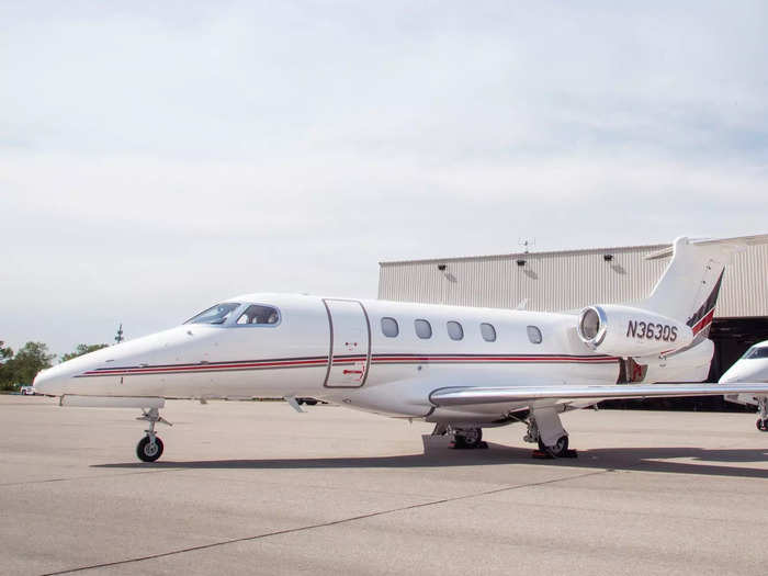 Introduced in 2009 as part of Embraer Executive Jets, the Embraer Phenom 300E — the latest version of the plane — is the world
