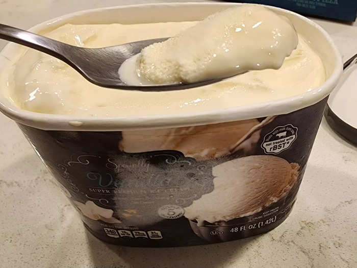 I think the Aldi voters nailed it by choosing the Specially Selected ice cream.