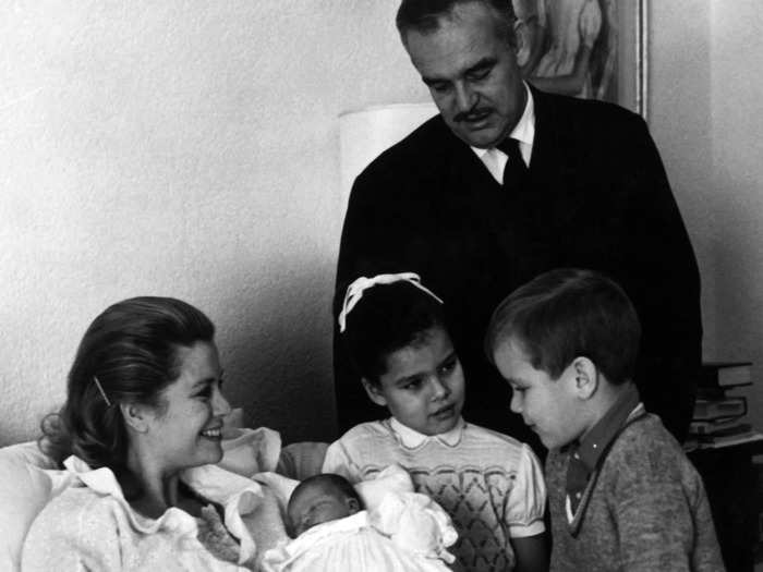 Princess Stéphanie is Princess Grace and Prince Rainier