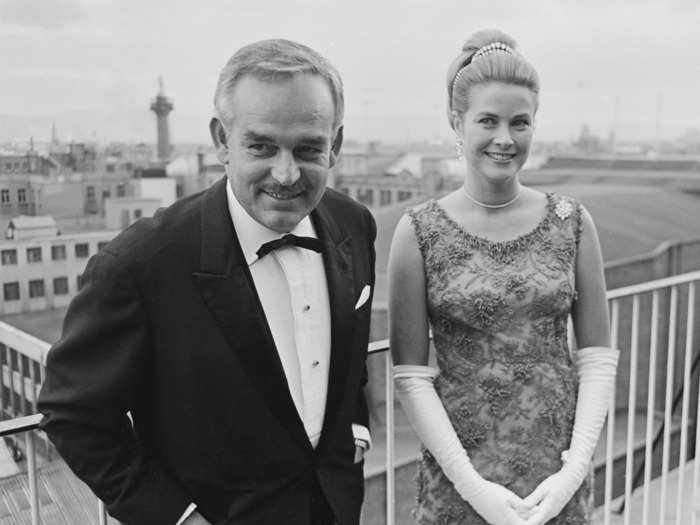 Prince Rainier was heir to the throne through his mother