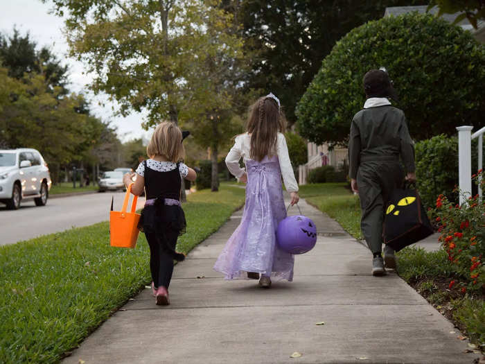 The friendliness of Midwesterners makes trick-or-treating even more enjoyable.