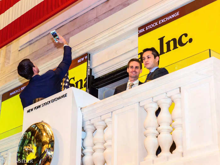 Snap went public on March 2, 2017 at a valuation of roughly $33 billion.