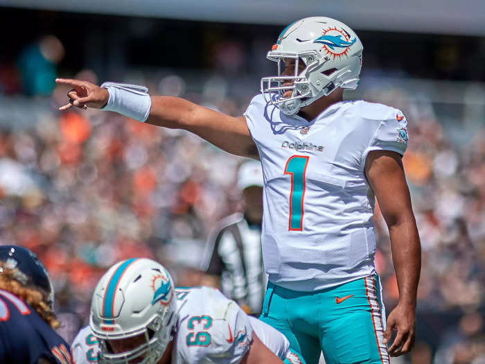 12. Tua Tagovailoa, Miami Dolphins