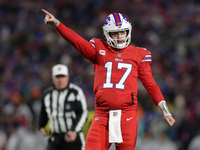 2. Josh Allen, Buffalo Bills