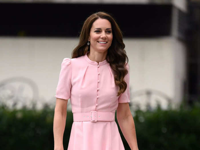 The pink dress Kate wore to officially open the Young V&A at V&A Museum of Childhood in June 2023 was perfect for the summer of "Barbie."