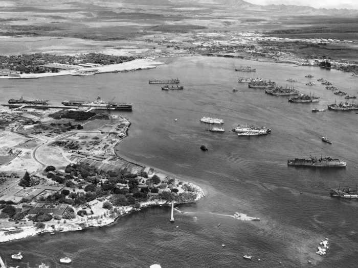 In 1902, the channel for the entrance to Pearl Harbor was dredged, deepened, and widened to create the entrance for Pearl Harbor.