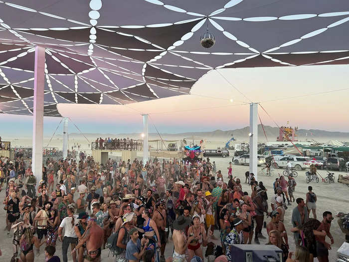 My first days at Burning Man featured plenty of parties.