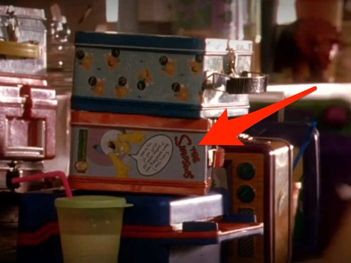 There are a few recognizable lunch boxes in the Baker