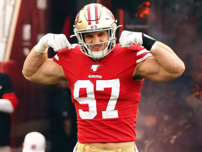 Nick Bosa, San Francisco 49ers — $170 million