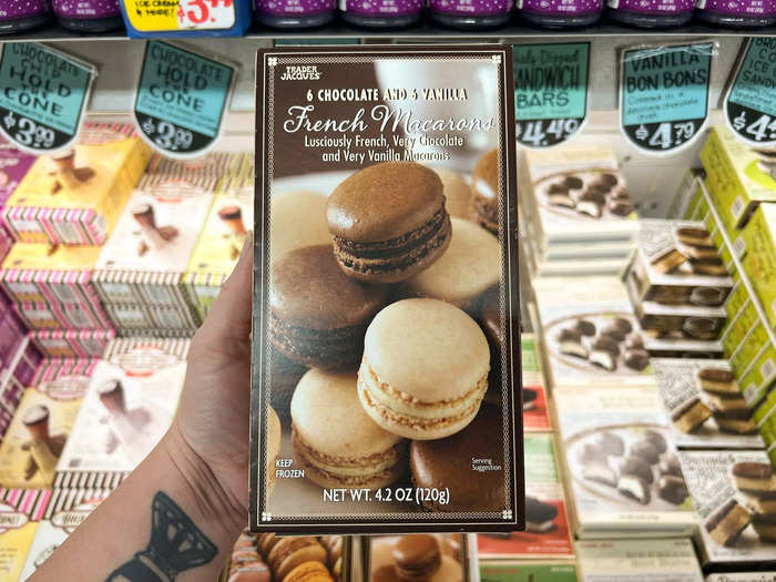 The French macarons rival any found in a bakery.