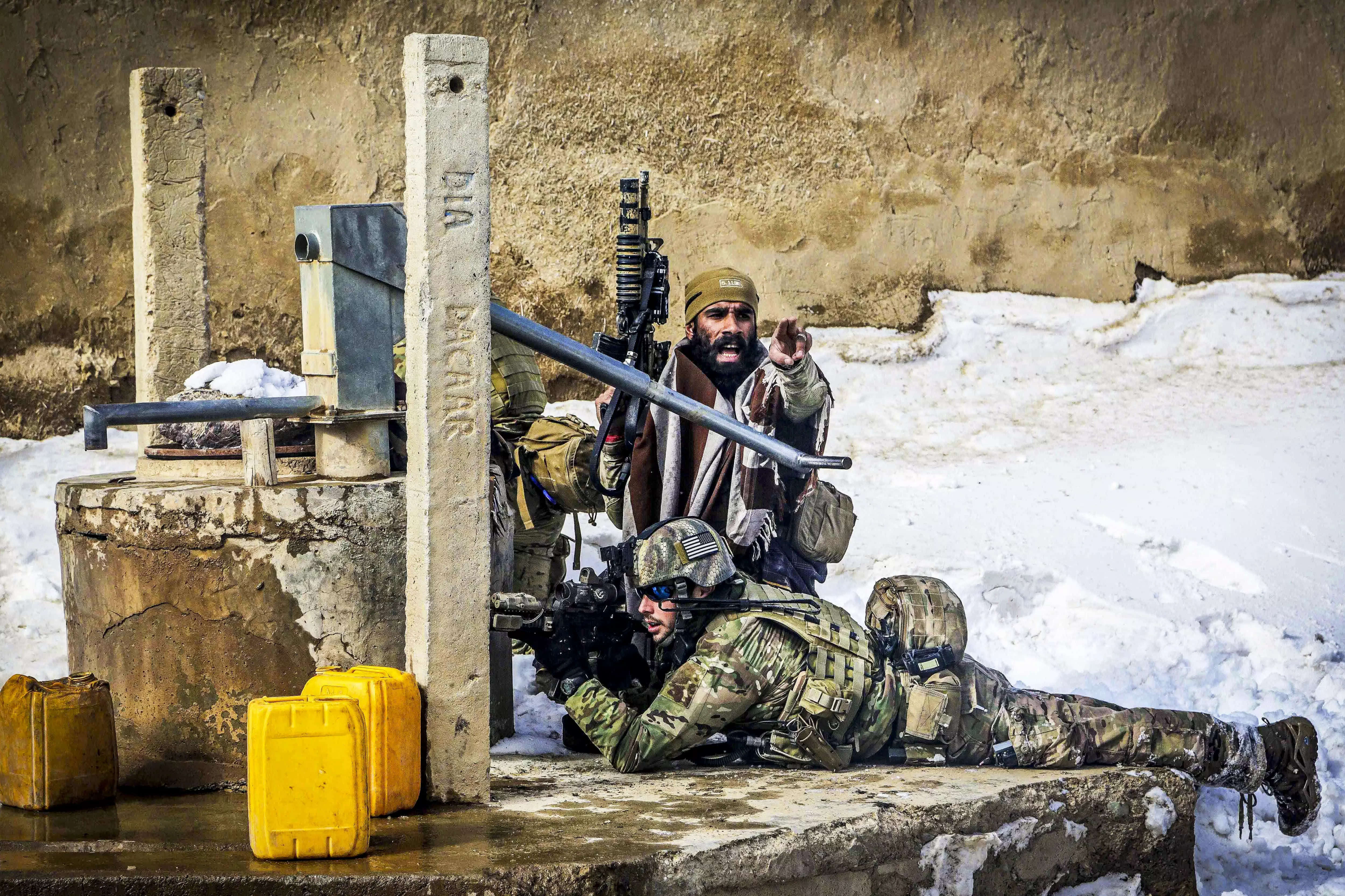 US Special Forces Firefight Afghanistan