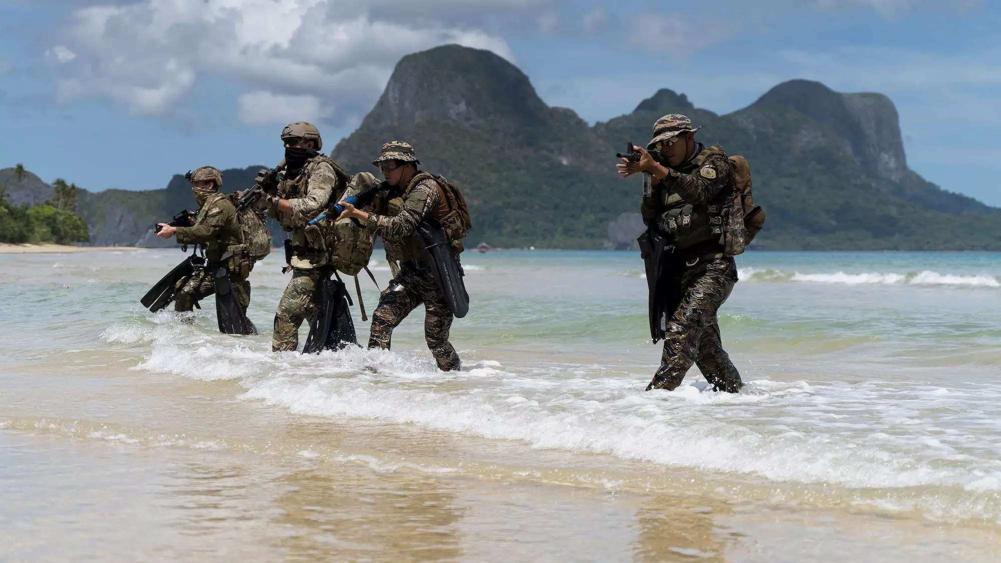 Navy Seals special operations Balikatan Palawan Philippines